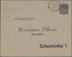 Deutsches Reich - Privatpost (Stadtpost): 1895, FRANKFURT/Privat-Brief- & Circul - Postes Privées & Locales