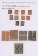 Deutsches Reich - Privatpost (Stadtpost): 1889/1904, GREIZ/Express-Packet-Verkeh - Private & Lokale Post
