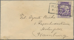Deutsches Reich - Privatpost (Stadtpost): 1887, HAMBURG/HAMMONIA (I), Marken 5,1 - Private & Lokale Post
