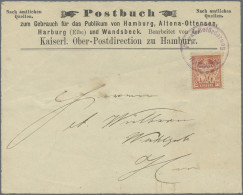 Deutsches Reich - Privatpost (Stadtpost): 1891, HAMBURG/Hammonia II, Marke 2 Pf. - Private & Lokale Post