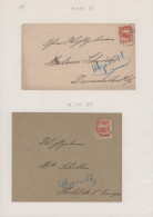 Deutsches Reich - Privatpost (Stadtpost): 1886/1909, HEIDELBERG/Privat-Brief-Ver - Correos Privados & Locales