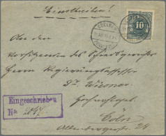 Deutsches Reich - Privatpost (Stadtpost): 1895, KÖLN/Privat-Brief-Verkehr, Marke - Correos Privados & Locales