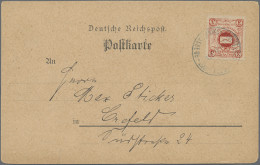 Deutsches Reich - Privatpost (Stadtpost): 1893, KREFELD/Express-Brief-Beförderun - Correos Privados & Locales