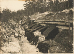 Bois Bricot , Souain Perthes Lès Hurlus * Ww1 Guerre 14/18 War * Abris & Cagnas Allemands * Photo Ancienne 18x13cm - Souain-Perthes-lès-Hurlus