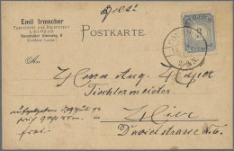Deutsches Reich - Privatpost (Stadtpost): 1893, LEIPZIG, Courier HB, 2 Pf. Karmi - Postes Privées & Locales