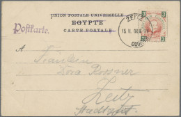 Deutsches Reich - Privatpost (Stadtpost): 1900, ZEITZ, Marke 3 Pf. R.Mathes Rot/ - Postes Privées & Locales