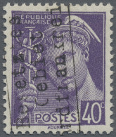 Dt. Besetzung II WK - Frankreich - Dünkirchen: 1940, Freimarkenausgabe "Merkurko - Ocupación 1938 – 45