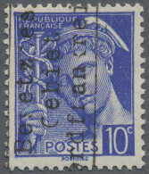 Dt. Besetzung II WK - Frankreich - Dünkirchen: 1940, Freimarkenausgabe "Merkurko - Occupazione 1938 – 45