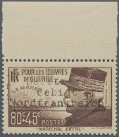 Dt. Besetzung II WK - Frankreich - Dünkirchen: 1940, Wohltätigkeitsausgabe "Mars - Occupazione 1938 – 45