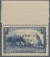 Dt. Besetzung II WK - Frankreich - Dünkirchen: 1940, Wohltätigkeitsausgabe "Bäue - Ocupación 1938 – 45