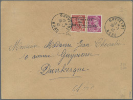 Dt. Besetzung II WK - Frankreich - Dünkirchen: 1940, 30 C Dunkelrot Und 70 C Dun - Besetzungen 1938-45