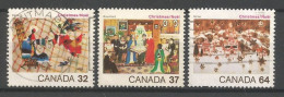 Canada 1984 Christmas Y.T. 899/901 (0) - Used Stamps