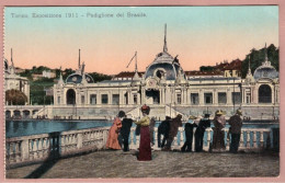 Cartolina Torino Esposizione 1911 Padiglione Del Brasile - Non Viaggiata - Exhibitions