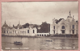 Cartolina Torino Esposizione Internazionale Padiglione Del Brasile - Viaggiata 1918 - Exposiciones