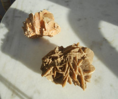 2 Roses Des Sables (gypse) - Minerales