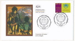FRANCE - Env. FDC - 4,50f/0,69e Convention De Genève Réfugiés HCR - Paris - 28/07/2001 - 2000-2009