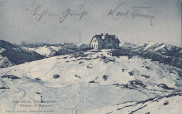 AK - (NÖ) RAX - Habsburghaus (Pächter: A. Doferer) Im Winter 1908 - Raxgebiet