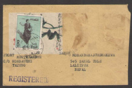 China PRC Cover Yatung To Nepal Tibetan Refugee - Brieven En Documenten