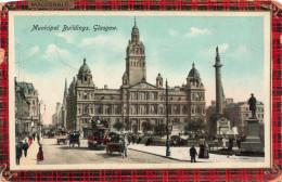 ECOSSE - Glasgow - Municipal Buildings - Carte Postale Ancienne - Lanarkshire / Glasgow