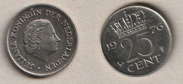 00259) Niederlande, 25 Cent 1976 - 1948-1980 : Juliana