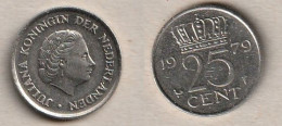 00256) Niederlande, 25 Cent 1979 - 1948-1980 : Juliana