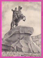 307758 / Russia Leningrad - Monument To Peter I Bronze Horseman 1782 Frence Sculptor Étienne Falconet 1957 PC USSR - Sculture