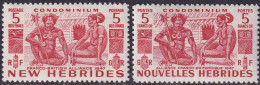 Nouvelles Hébrides  N°144/165  22 Valeurs Qualité:* - Other & Unclassified