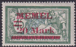 Memel  N°18/37(sauf 34)  19 Valeurs Qualité:* - Ongebruikt