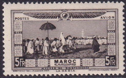 Maroc Poste Aérienne N°12 à 21 10 Valeurs Qualité:** - Poste Aérienne