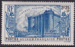Guinée  N°153/157  Révolution 5 Valeurs Qualité:* - Otros & Sin Clasificación