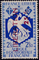 Afrique équatoriale  N°181/190  Libération 10 Valeurs (n°181/182*) Qualité:** - Andere & Zonder Classificatie