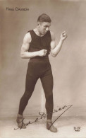 Boxe * Carte Photo * Le Boxeur " Fred DAVISON " * Boxer Sport Sports - Boksen