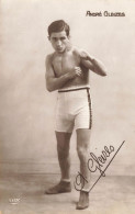 Boxe * Carte Photo * Le Boxeur " André GLEIZES " * Boxer Sport Sports - Boxing