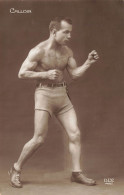 Boxe * Carte Photo * Le Boxeur " CALLOIR " * Boxer Sport Sports - Boxing