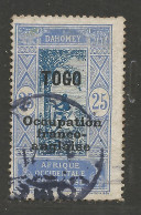 TOGO N° 91a C Fermé à Occupation OBL / Used - Used Stamps