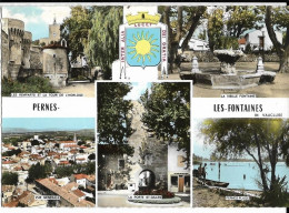 PERNES-les-FONTAINES (84) Multivues Cim 1C, Cpsm GF - Pernes Les Fontaines