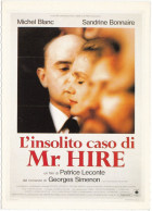 CINEMA - L' INSOLITO CASO DI MR. HIRE - 1989 - PICCOLA LOCANDINA CM. 14X10 - Pubblicitari