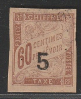 INDOCHINE - Timbres Taxe - N°1 Obl (1904) - Strafport