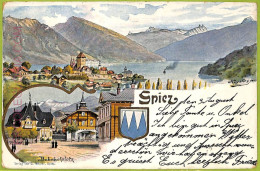 Ad4982 - SWITZERLAND Schweitz - Ansichtskarten VINTAGE POSTCARD - Spiez - 1900 - Spiez