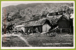 Af3040 -  VENEZUELA - VINTAGE POSTCARD - De Macuto A Caribe - Real Photo - Venezuela