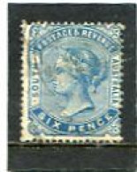 AUSTRALIA/SOUTH AUSTRALIA - 1893  6d  BLUE  PERF 13   FINE  USED  SG 194 - Gebruikt