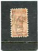 AUSTRALIA/SOUTH AUSTRALIA - 1890  1/2d   RED BROWN  PERF 11 1/2x12 1/2   FINE  USED  SG 187 - Gebraucht