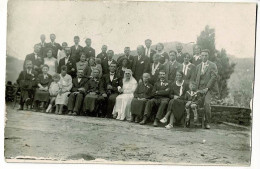 Carte Photo - Famille Mas-Coustaury - Mariage Oncle Albert Et Tante Olga - 1931 - Généalogie