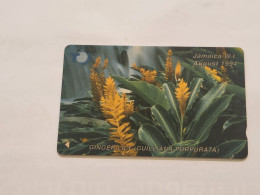 JAMAICA-(17JAMB-JAM-17B)-Ginger Lily-(17)-(17JAMB028423)-(J$200)-used Card+1card Prepiad - Jamaïque