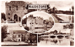 ANGLETERRE - Maidstone - Différents Lieux - Carte Postale Ancienne - Autres & Non Classés