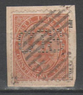 ITALIA 1887 - Francalettere  - Effigie 18 C. Su 20 C.           (g9513) - Oblitérés