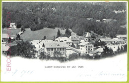 Ad4997 - SWITZERLAND Schweitz - Ansichtskarten VINTAGE POSTCARD-St.Cergues -1901 - Saint-Cergue