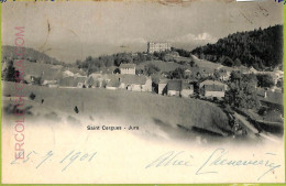 Ad5001 - SWITZERLAND Schweitz - Ansichtskarten VINTAGE POSTCARD-St.Cergue - 1901 - Saint-Cergue