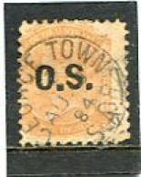 AUSTRALIA/SOUTH AUSTRALIA - 1877 SERVICE  2d.  ORANGE  FINE  USED  SG O44 - Used Stamps