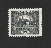 Czechoslovakia 1919 MNH ** Mi 32 A Sc 36 Hradcany At Prague Perforated. Tschechoslowakei C5 - Ongebruikt